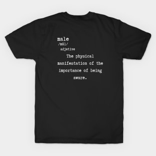 Male - definition T-Shirt